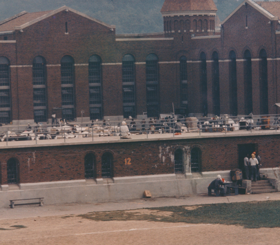 old photograph of Attica Correctional Facility